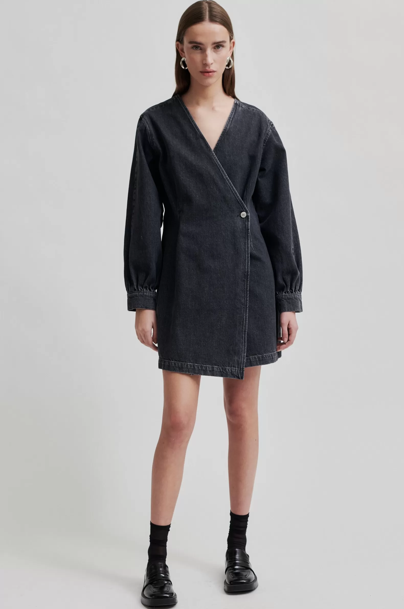 Second Female Andorra Denim Dress- Dresses | Denim Styles