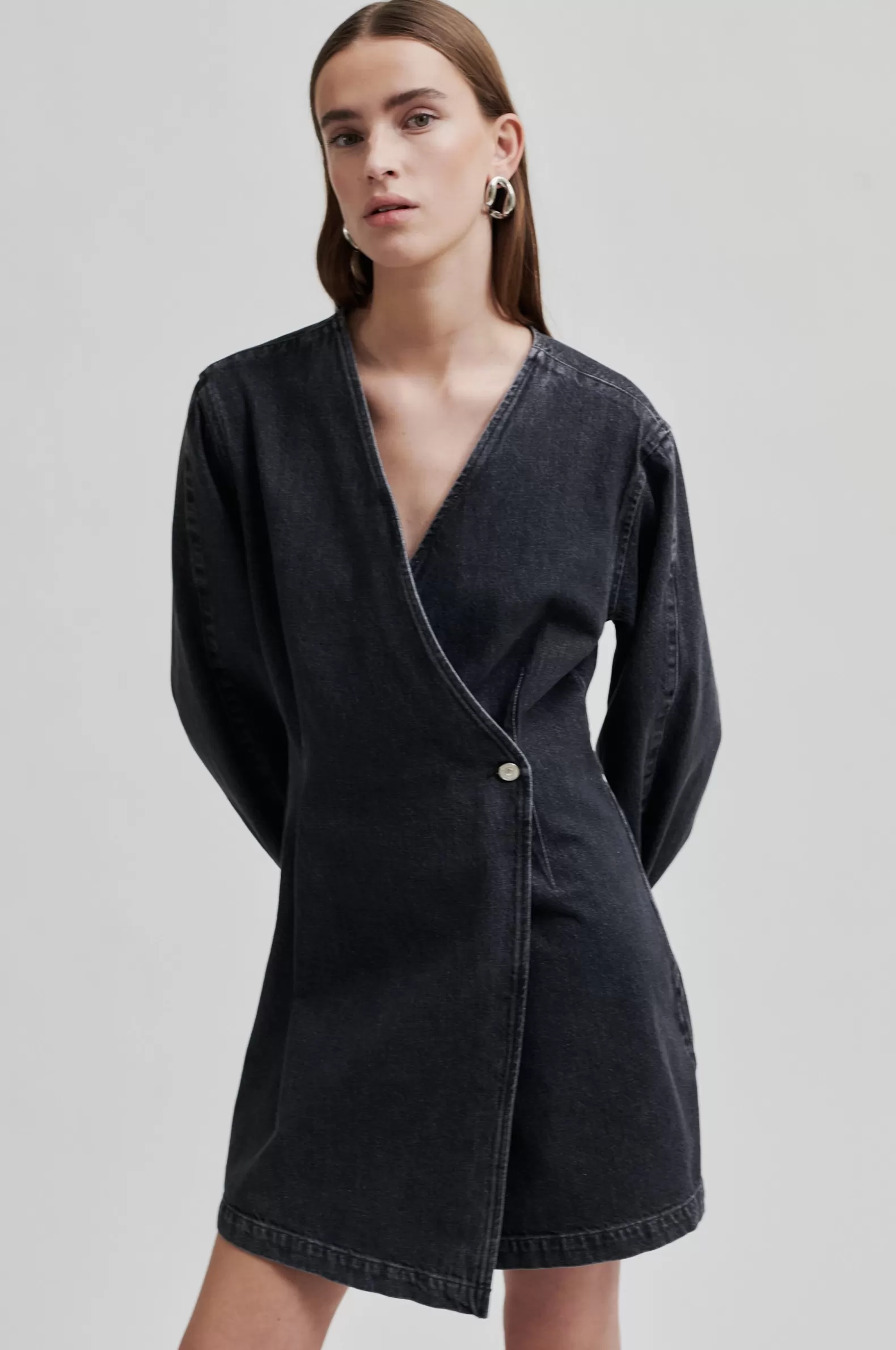 Second Female Andorra Denim Dress- Dresses | Denim Styles