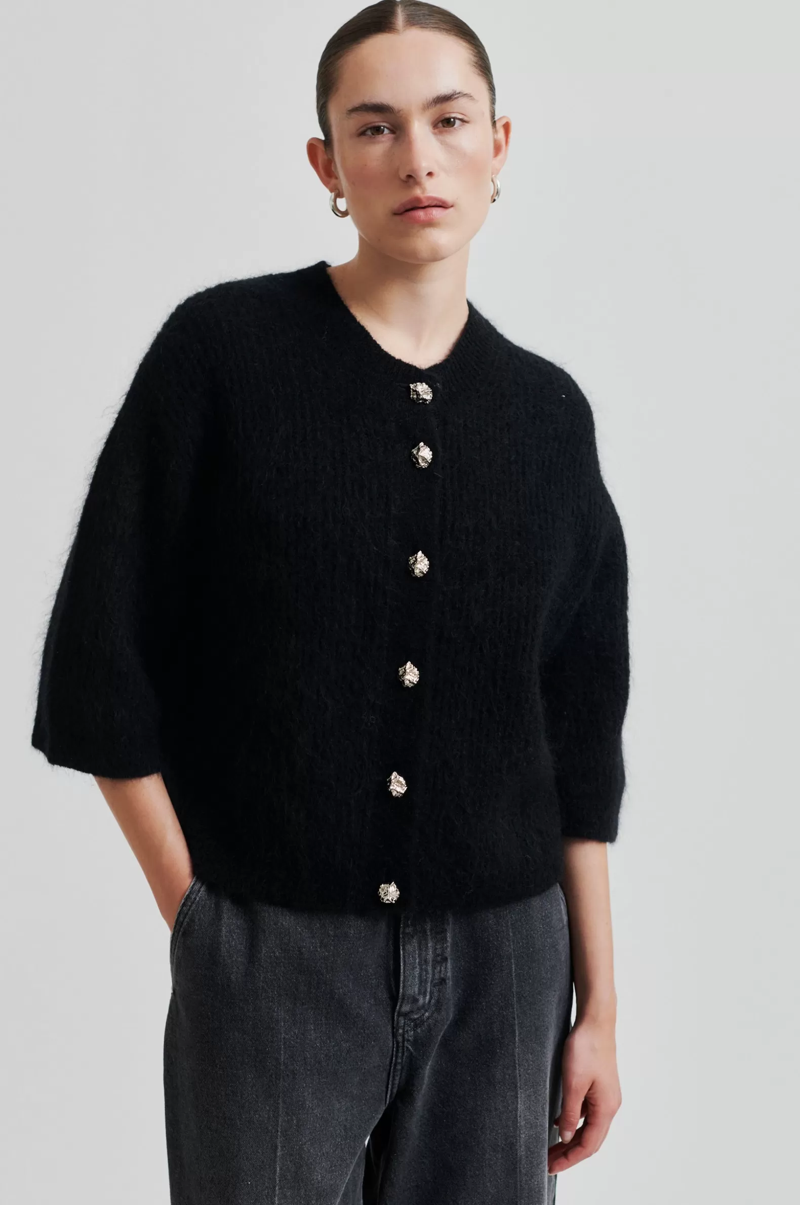 Second Female Andria Knit Cardigan- Knitwear And Cardigans