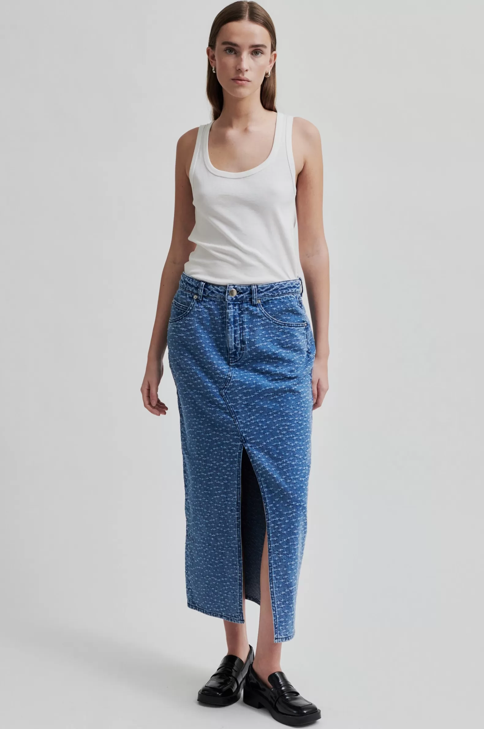 Second Female Angola Denim Skirt- Denim Styles | Skirts And Shorts