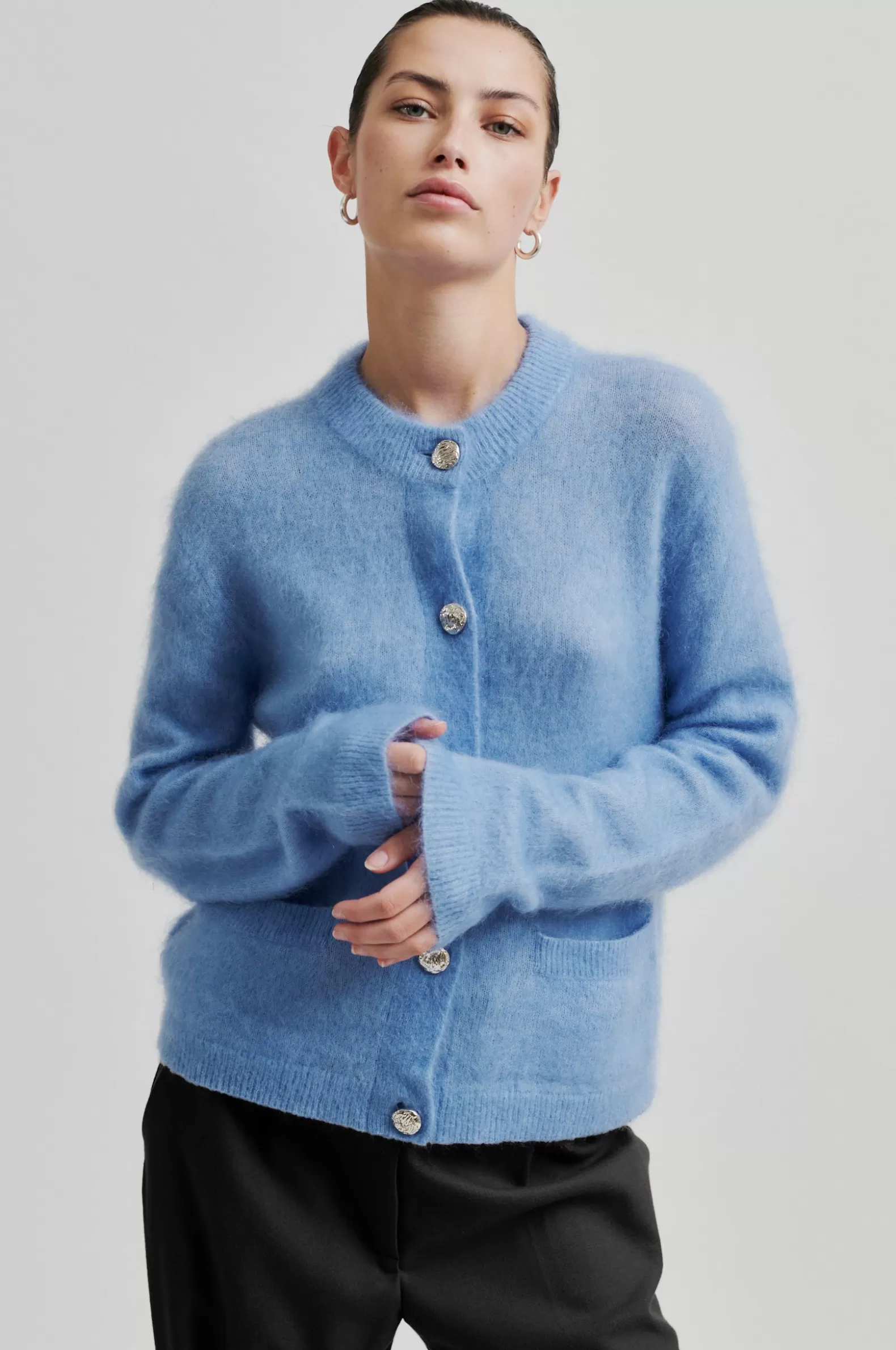 Second Female Anneleen Knit Cardigan- Knitwear And Cardigans