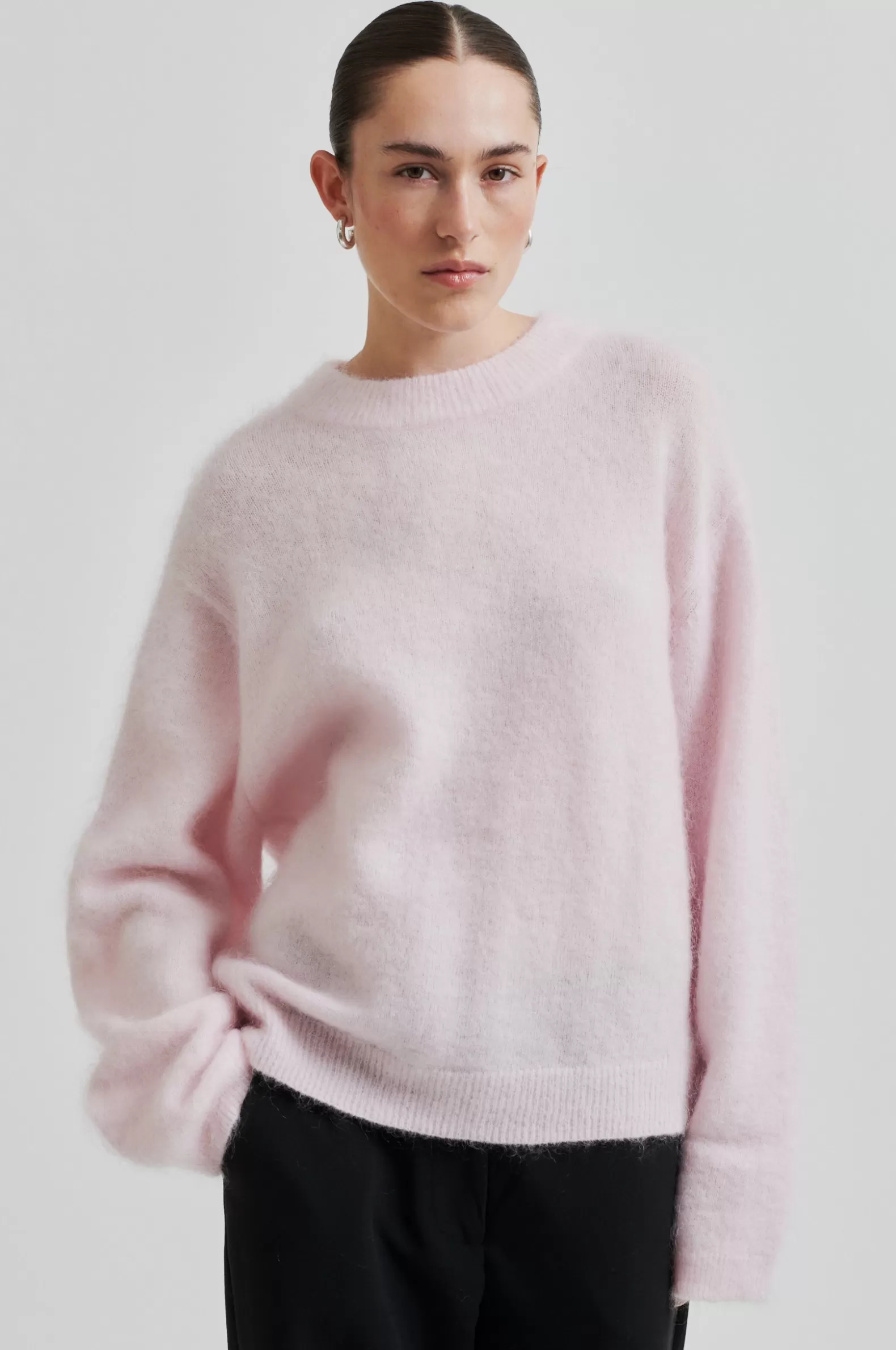 Second Female Anneleen Knit O-Neck- Knitwear And Cardigans