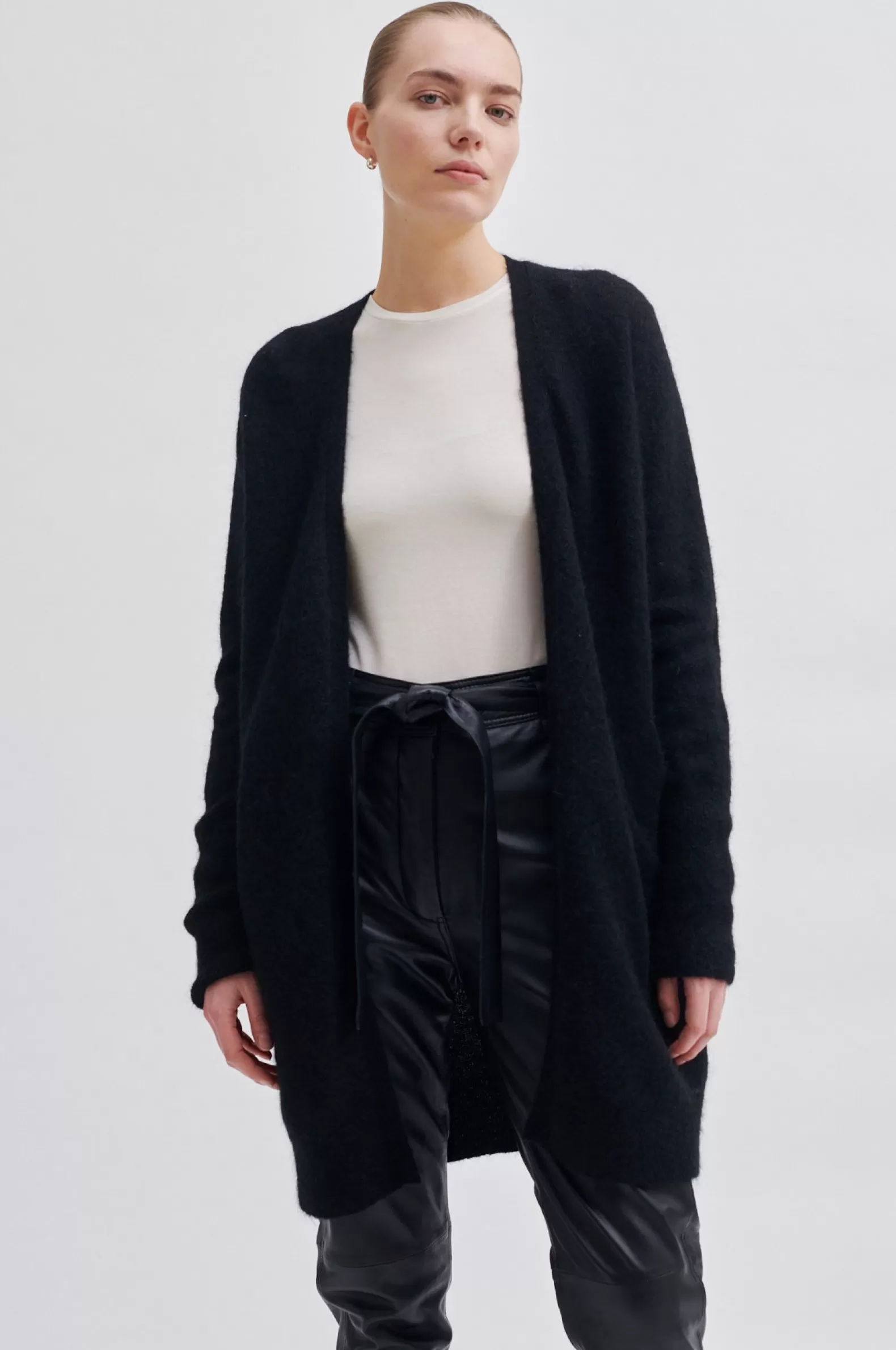 Second Female Brook Knit Cape- Knitwear And Cardigans