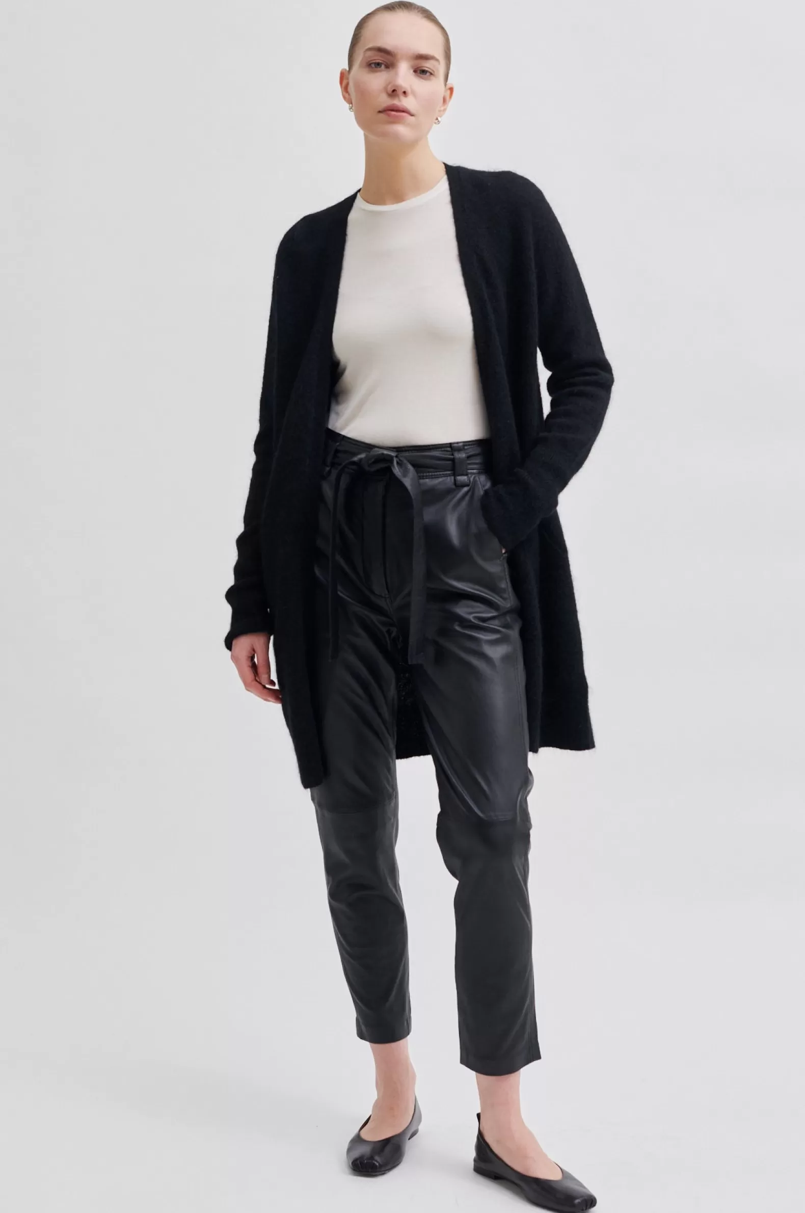 Second Female Brook Knit Cape- Knitwear And Cardigans