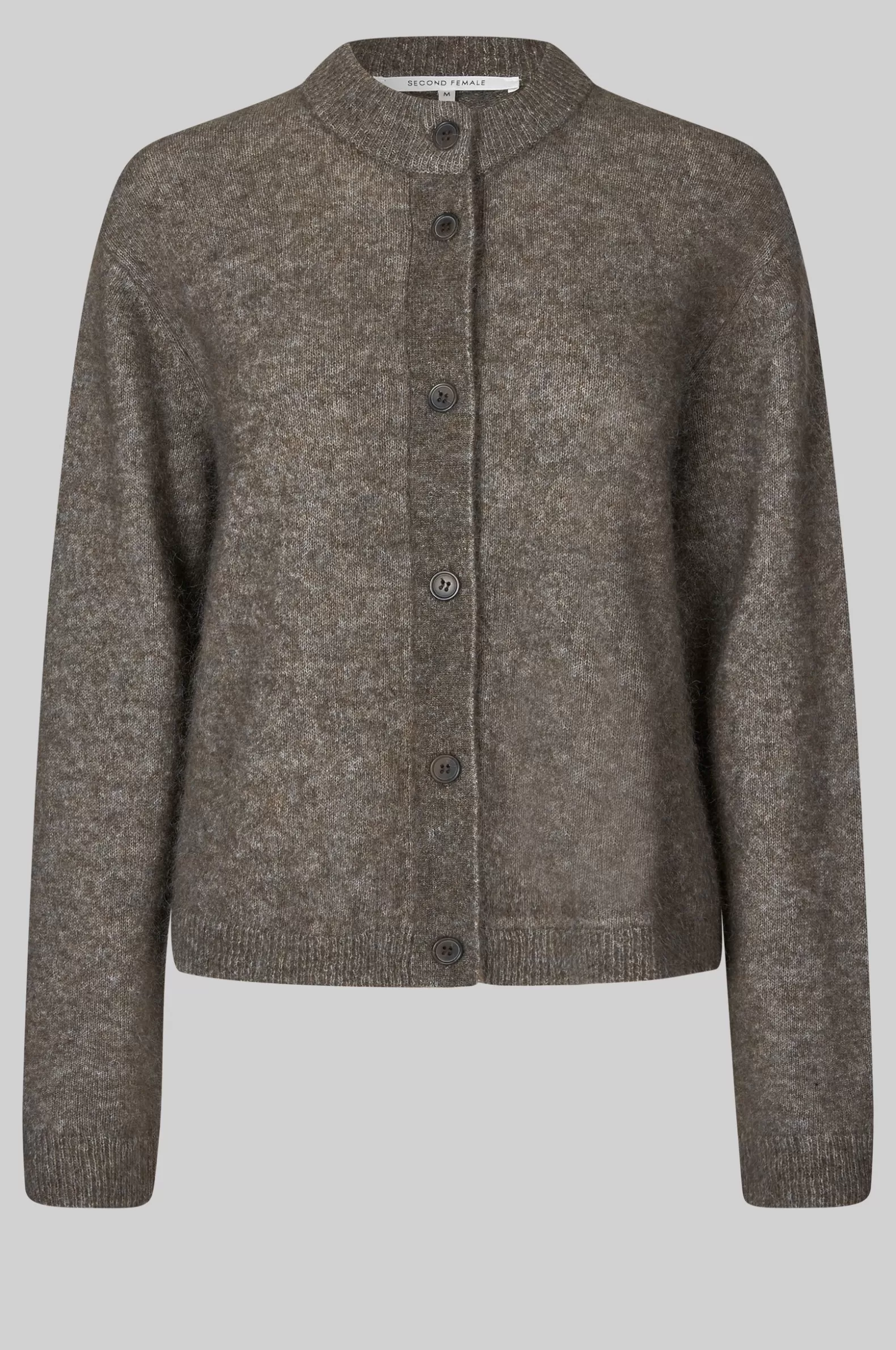 Second Female Brook Knit Plain Cardigan- Knitwear And Cardigans