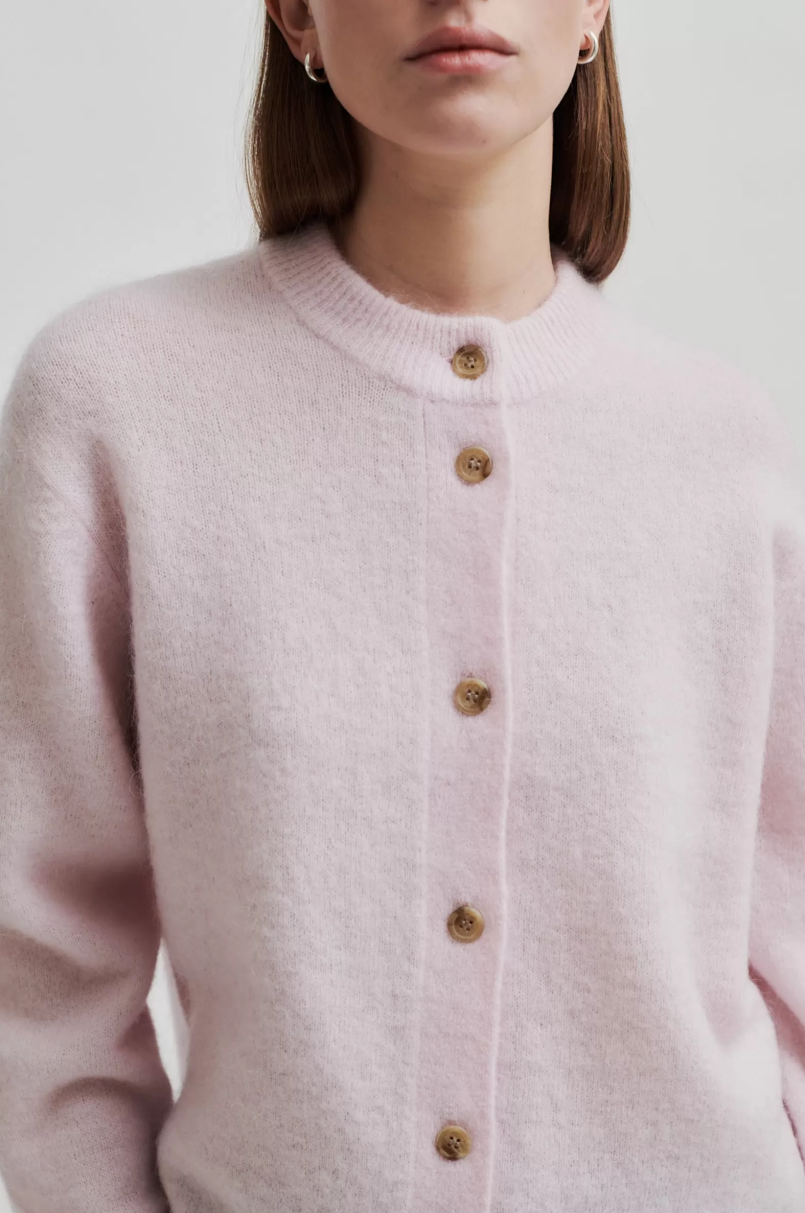 Second Female Brook Knit Plain Cardigan- Knitwear And Cardigans