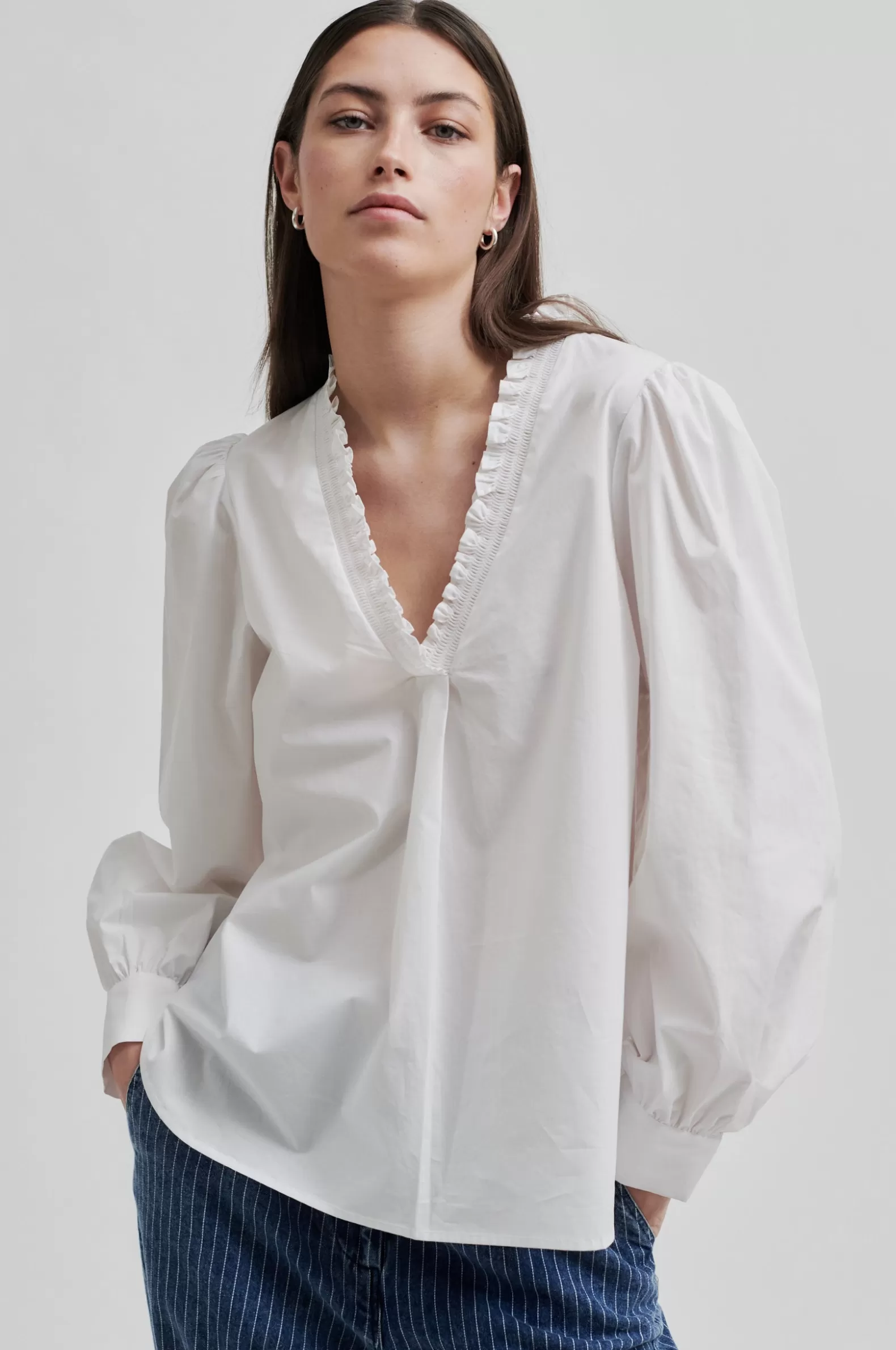 Second Female Calico Blouse- Shirts And Blouses