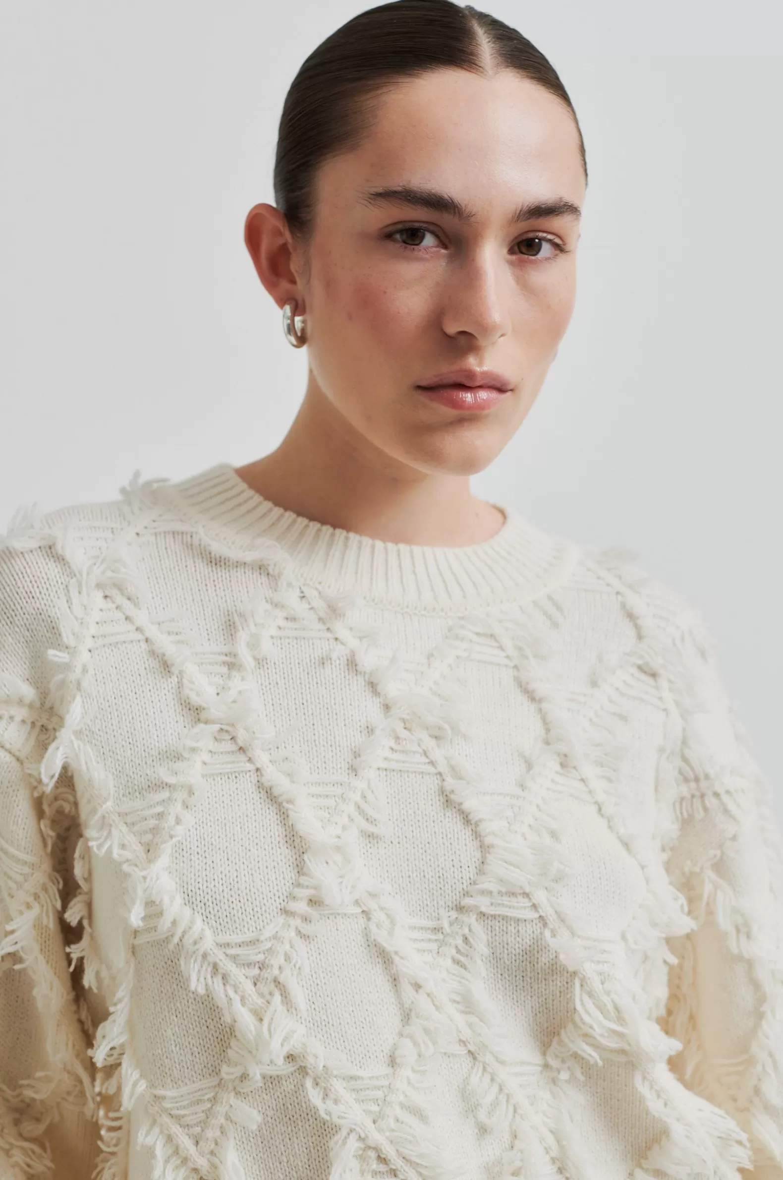 Second Female Carli Knit O-Neck- Knitwear And Cardigans