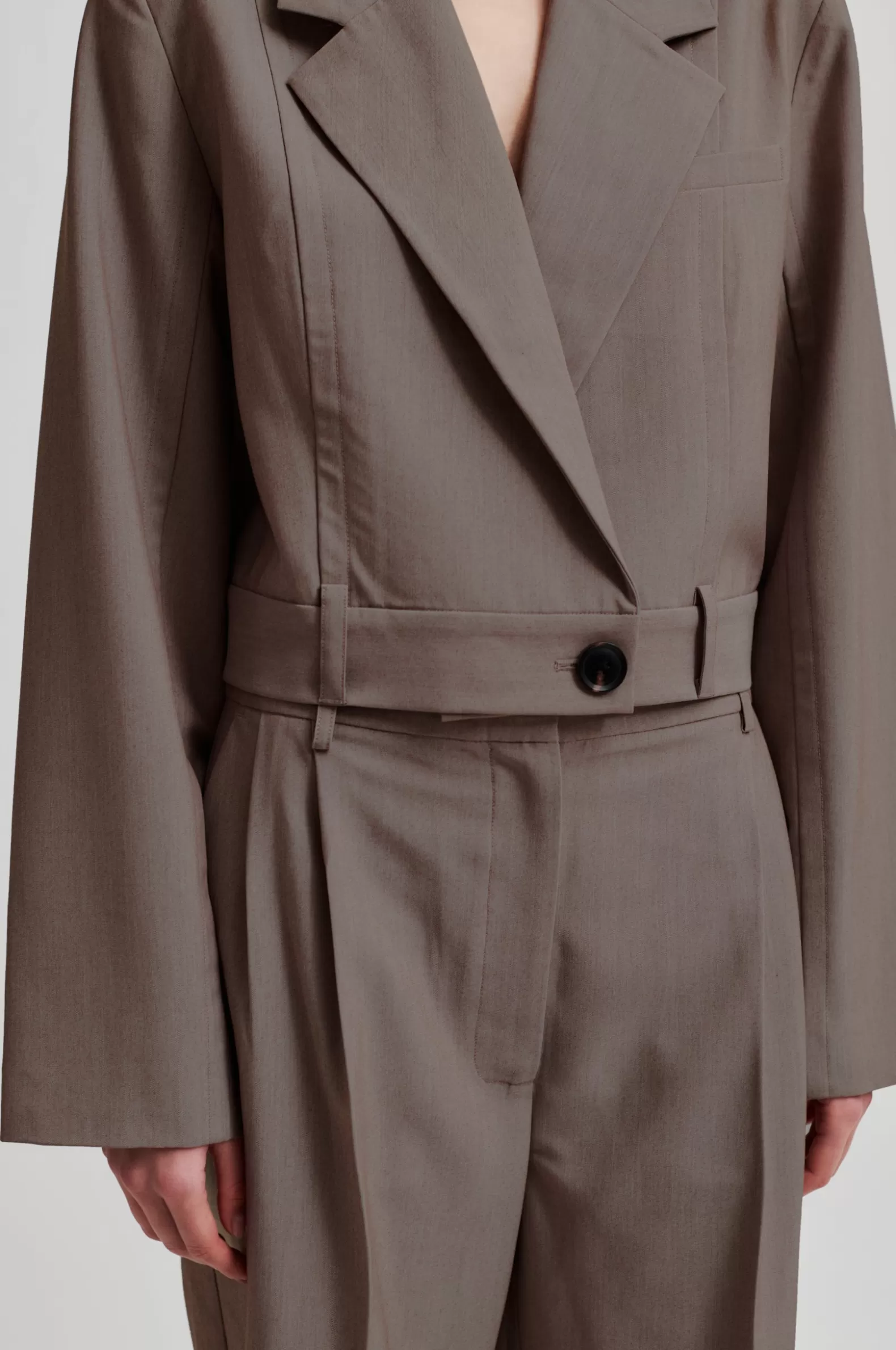 Second Female Carly Cropped Blazer- Blazers