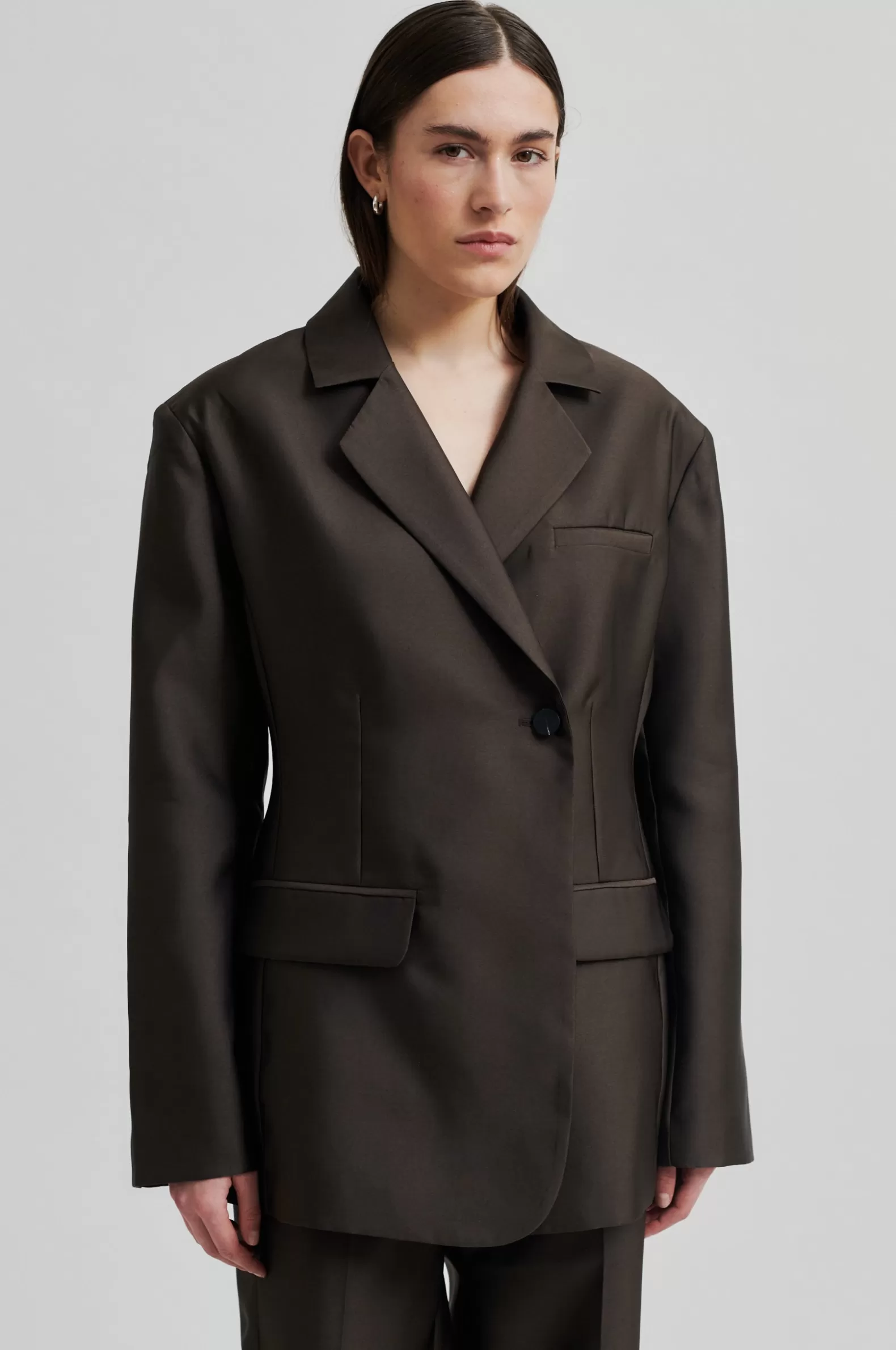 Second Female Elegance Suit Blazer- Blazers | Matching Sets