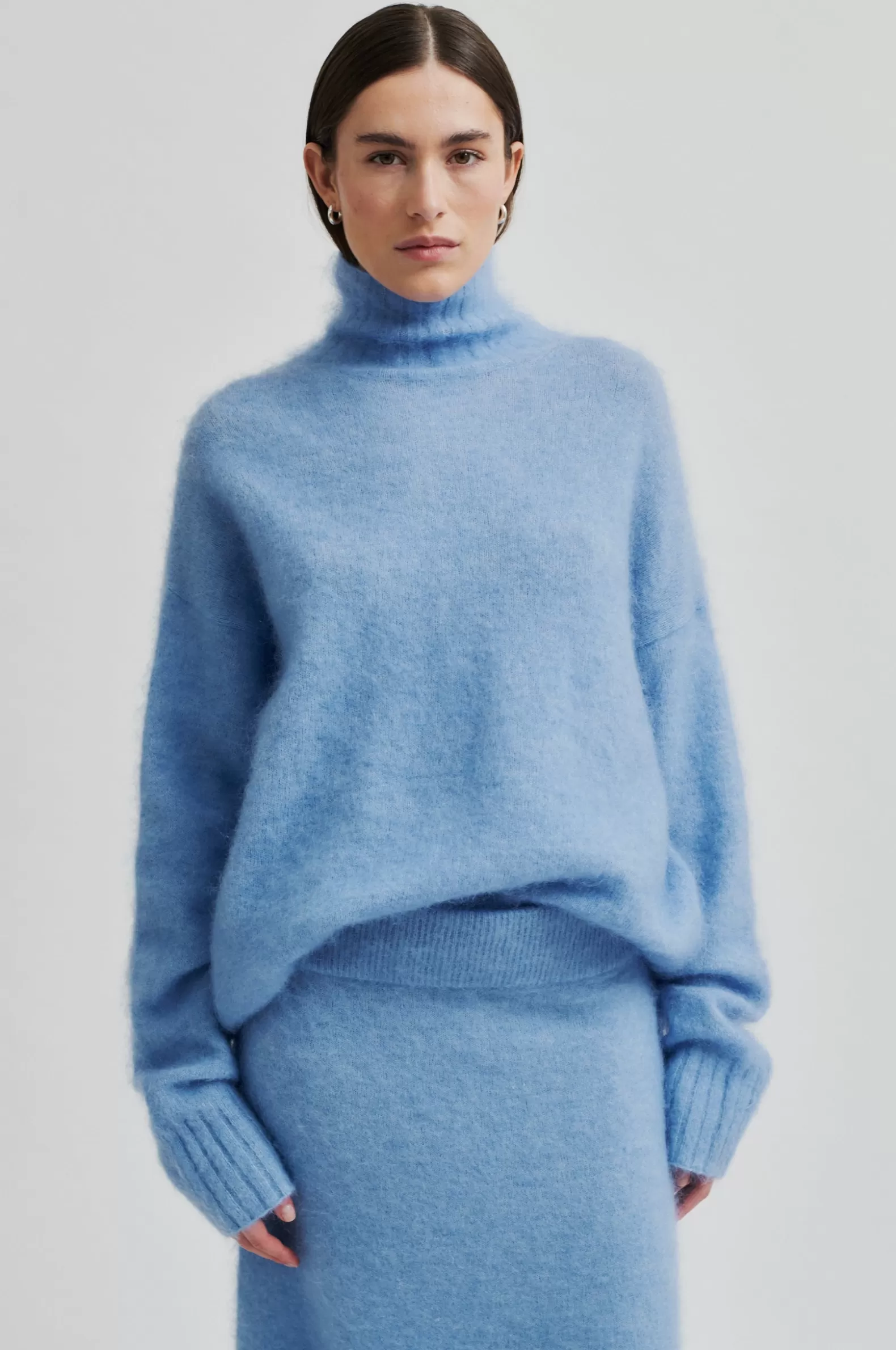 Second Female Ina Knit T-Neck- Knitwear And Cardigans | Matching Sets