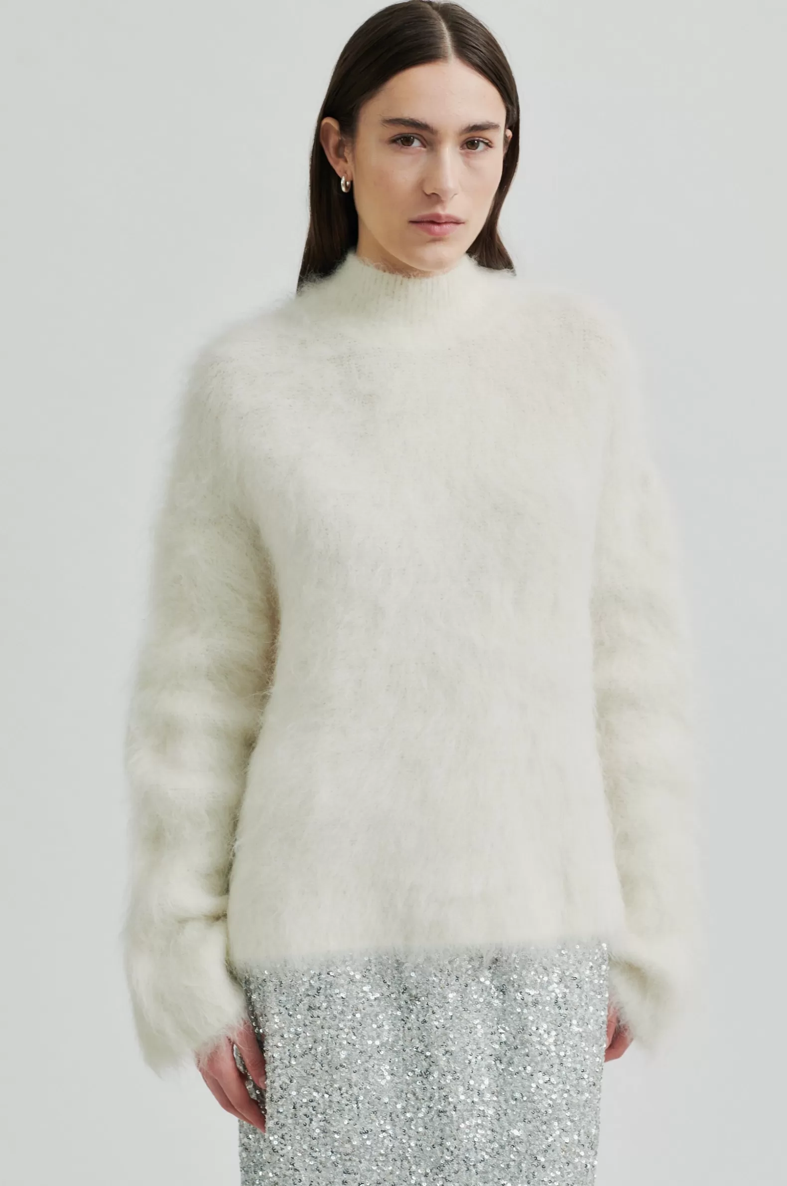 Second Female Isaky Knit T-Neck- Knitwear And Cardigans