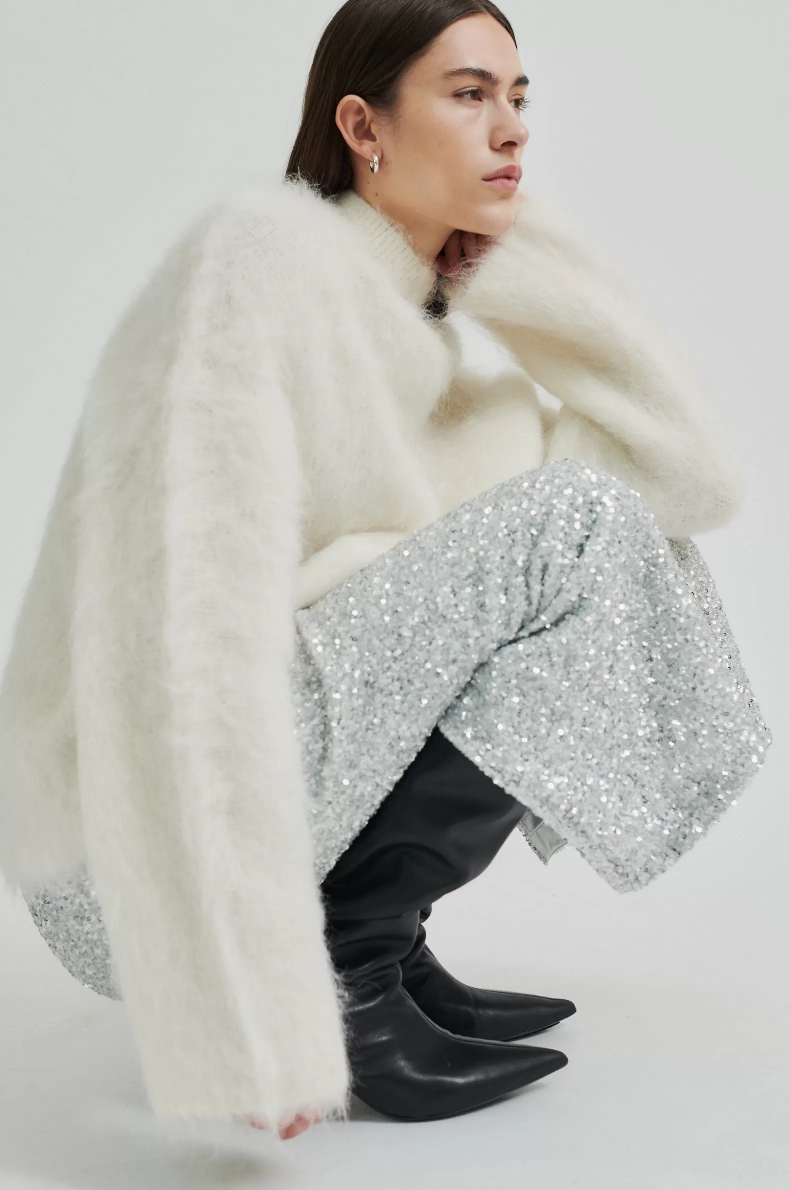 Second Female Isaky Knit T-Neck- Knitwear And Cardigans