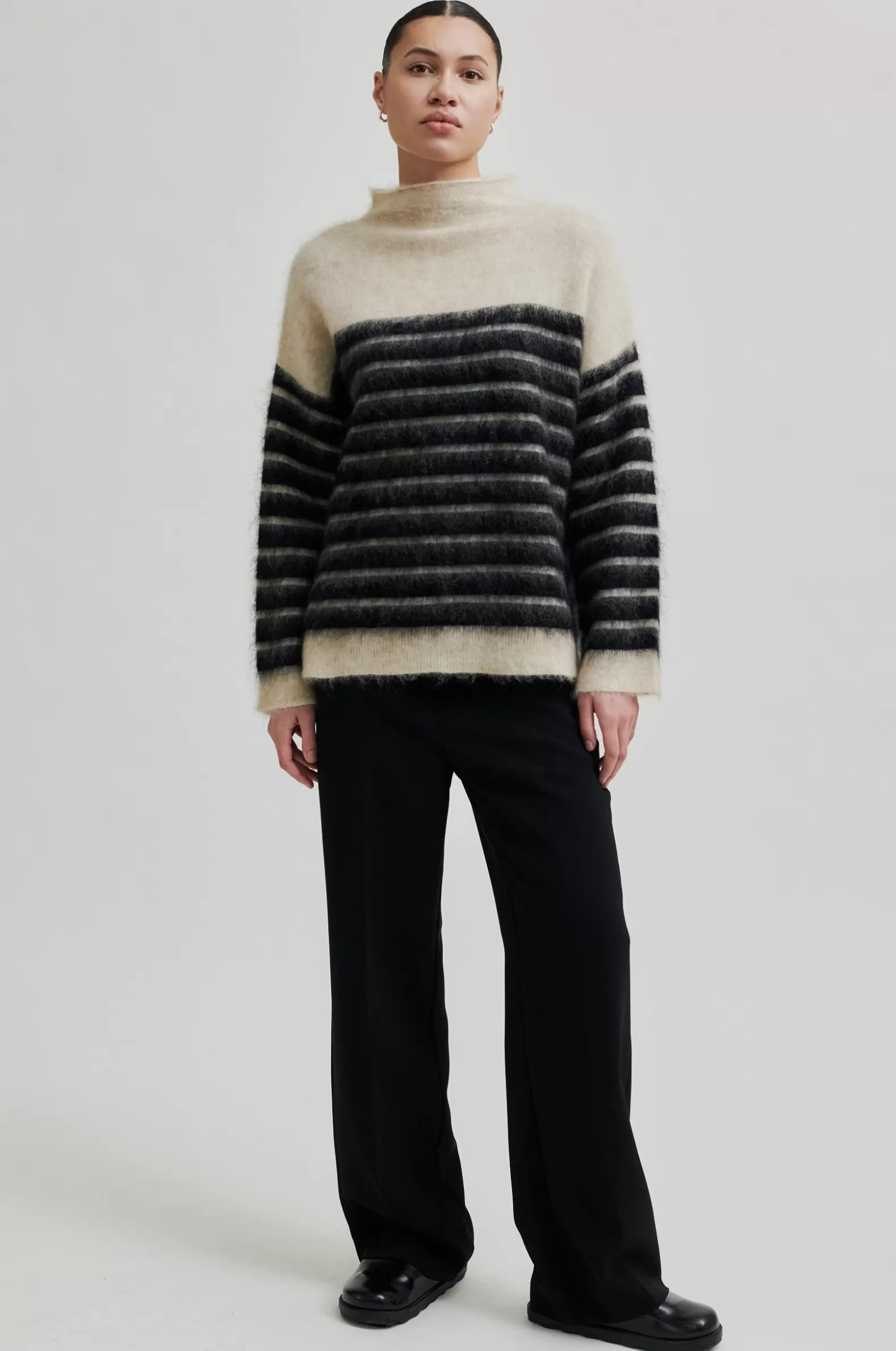 juta_knit_tneck_3-3.webp Second Female Juta Knit T-Neck- Knitwear And Cardigans