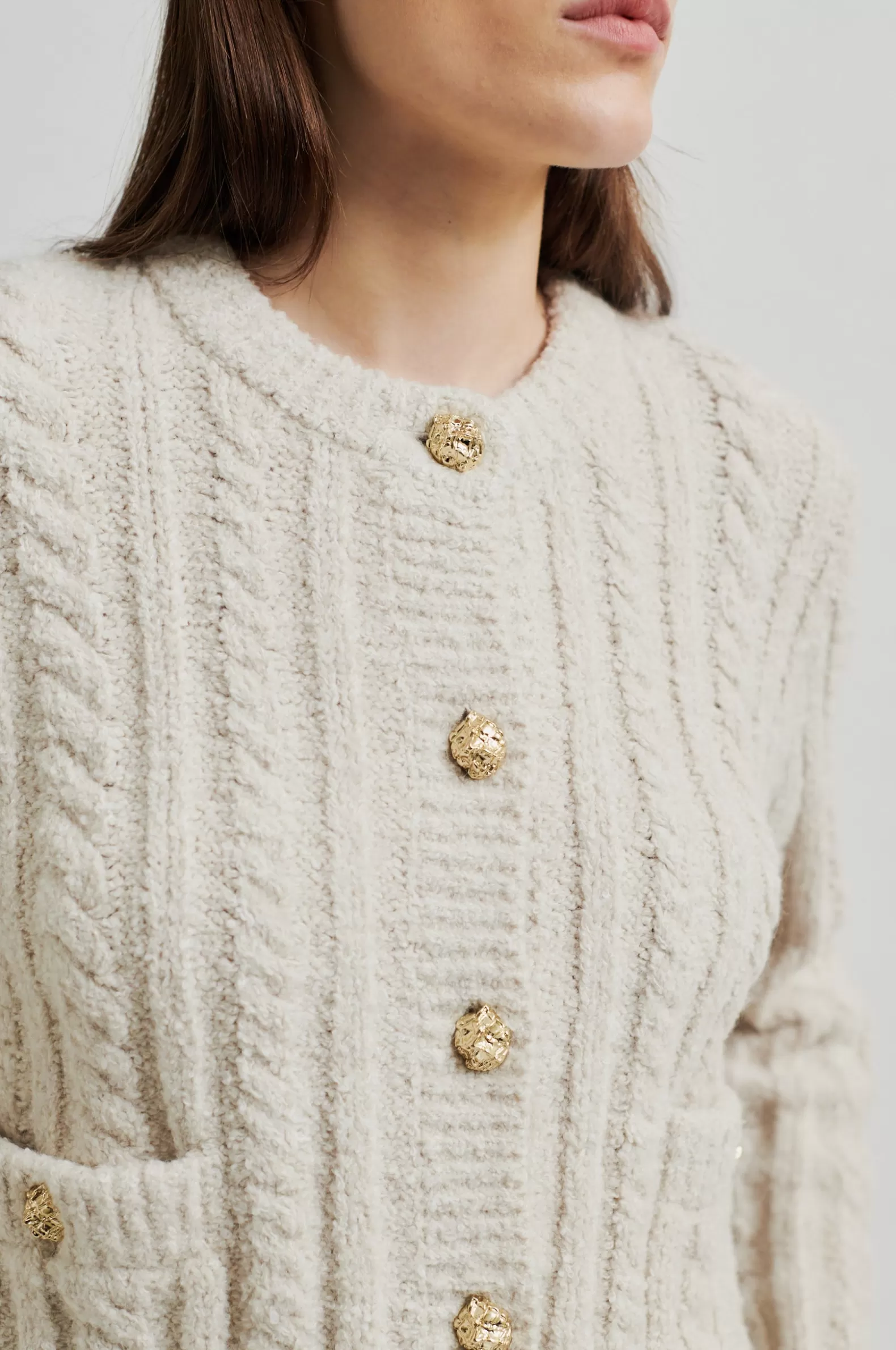 Second Female Karolina Knit Cardigan- Knitwear And Cardigans