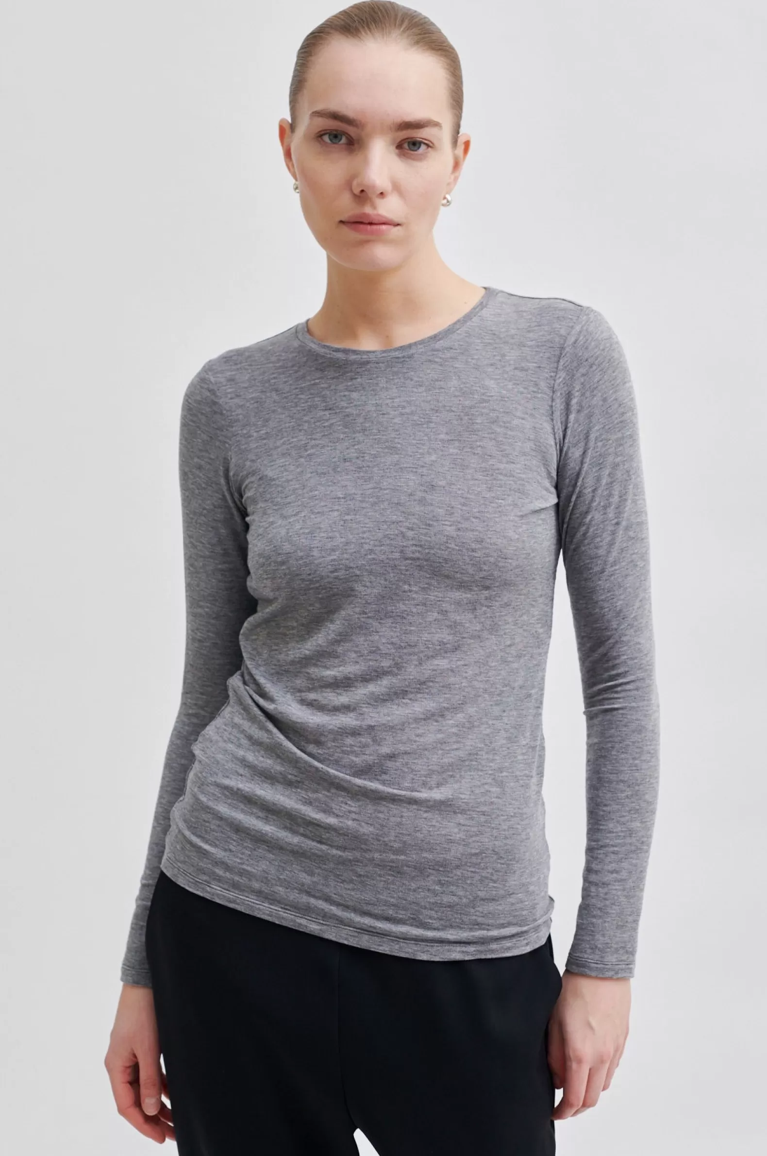 Second Female Matima O-Neck Tee- Tops And T-shirts