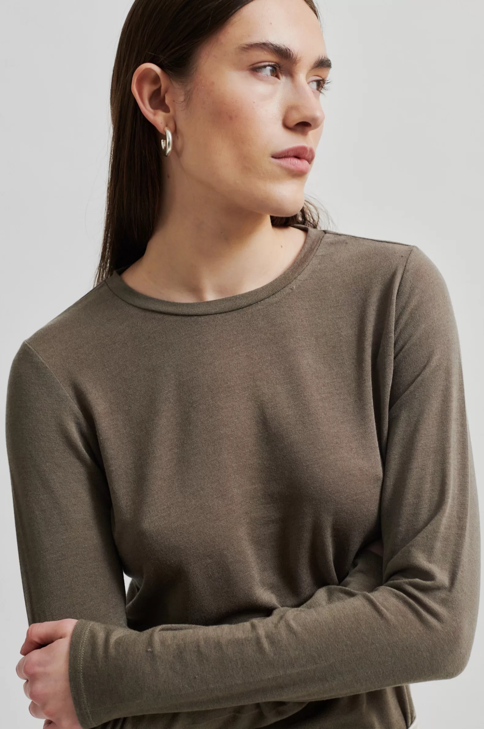 Second Female Matima O-Neck Tee- Tops And T-shirts