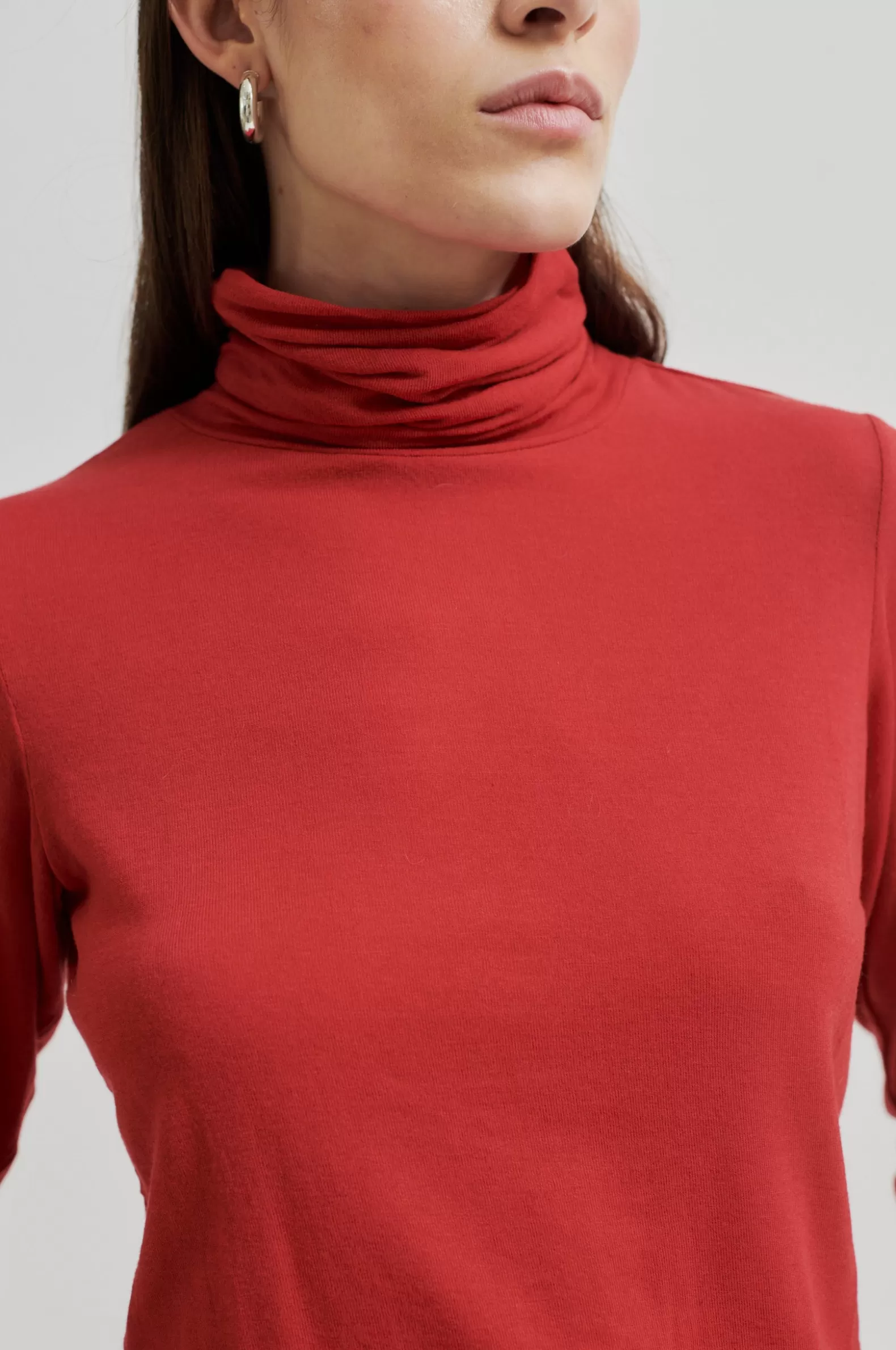 Second Female Matima T-Neck Tee- Tops And T-shirts