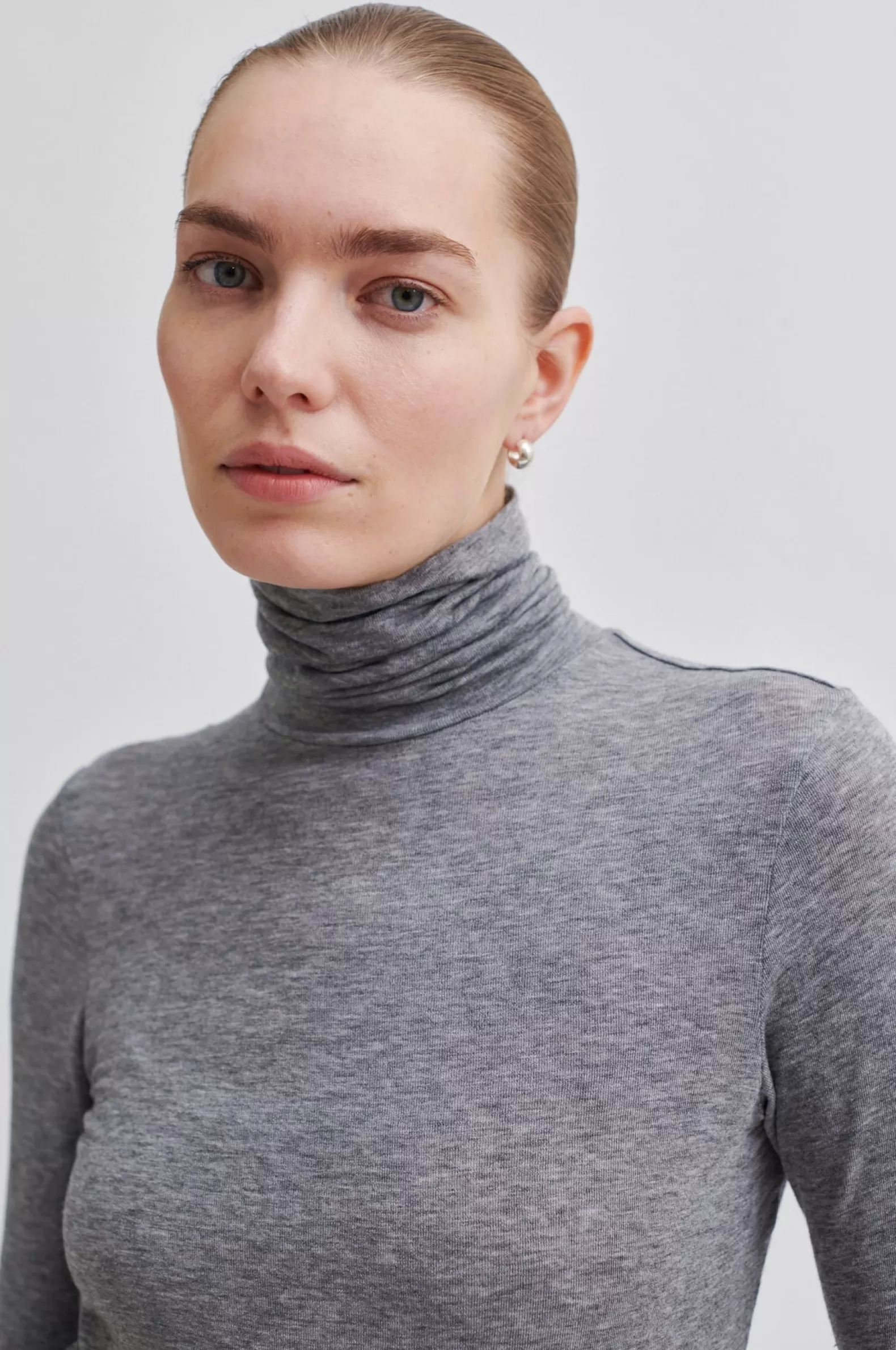 Second Female Matima T-Neck Tee- Tops And T-shirts