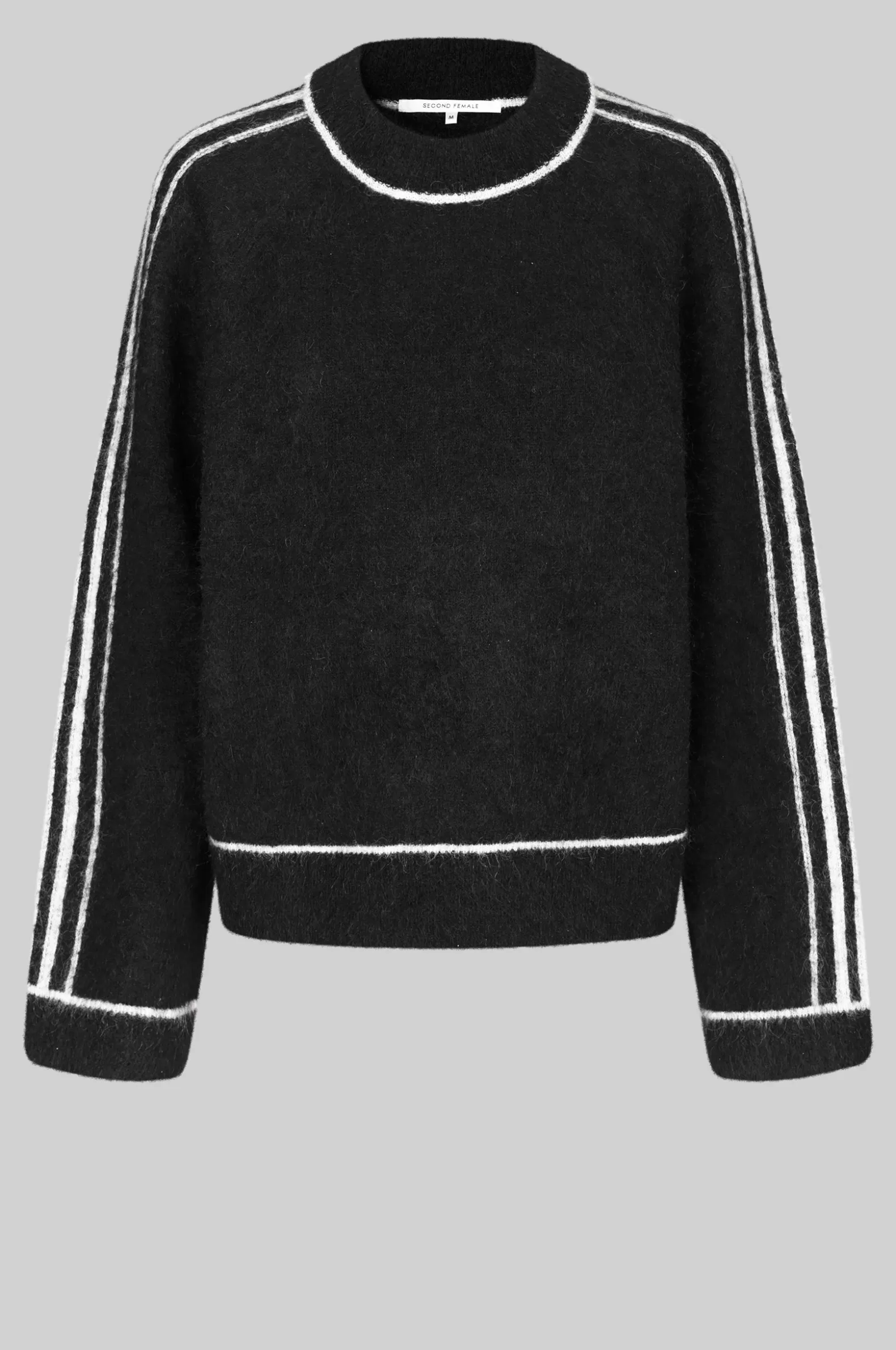 rosemarie_knit_oneck_6-1.webp Second Female Rosemarie Knit O-Neck- Knitwear And Cardigans