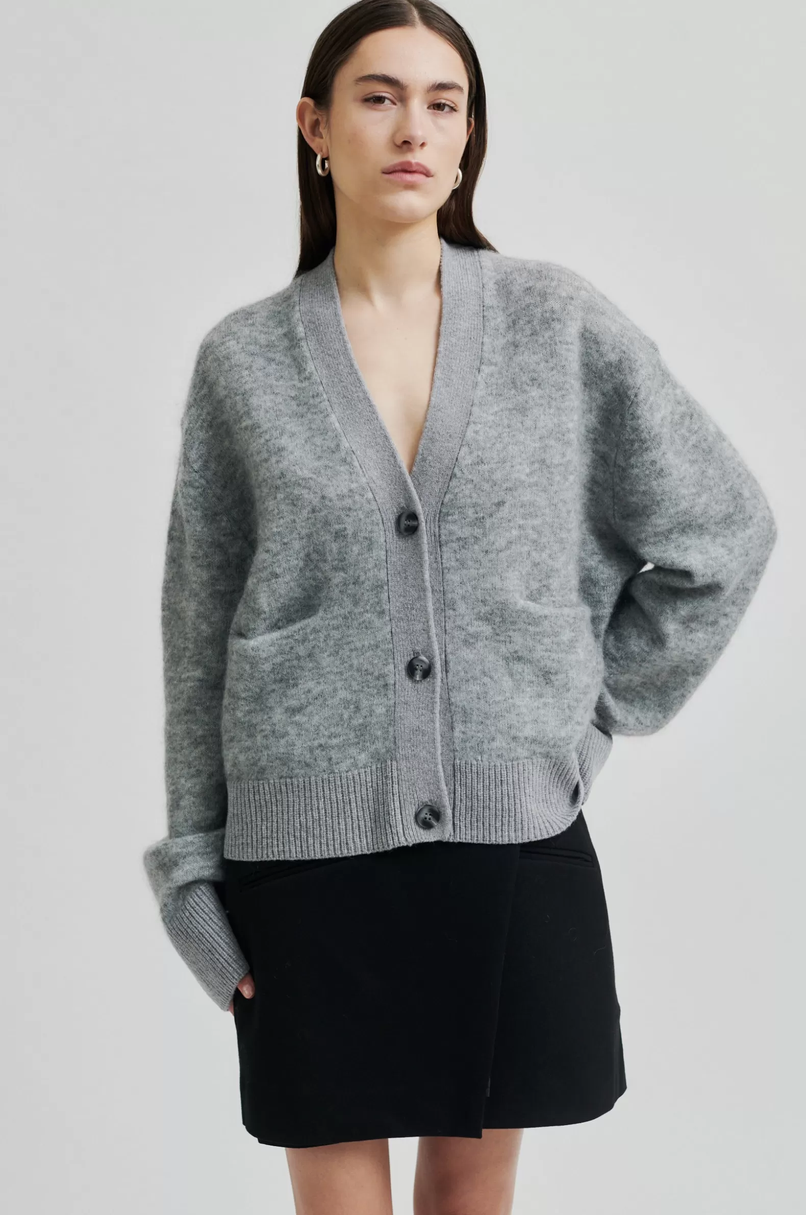 Second Female Roy Knit Cardigan- Knitwear And Cardigans