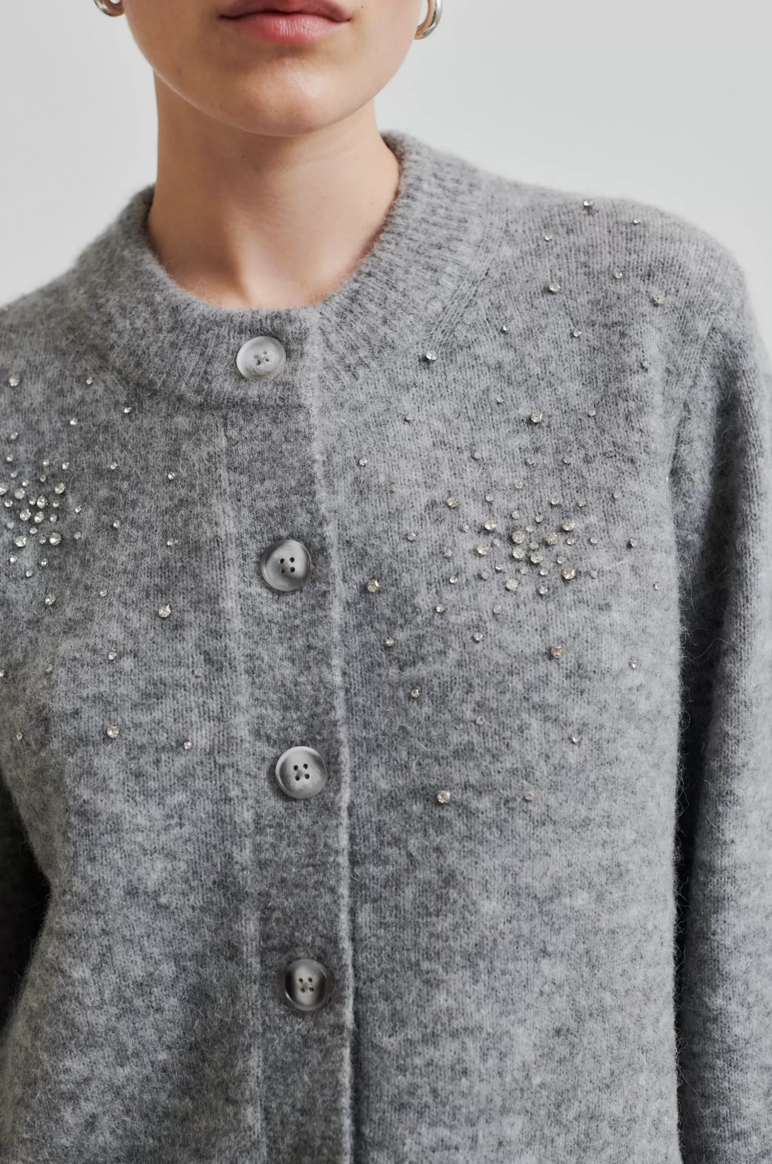 sparkling_knit_cardigan_2-2.webp Second Female Sparkling Knit Cardigan- Knitwear And Cardigans