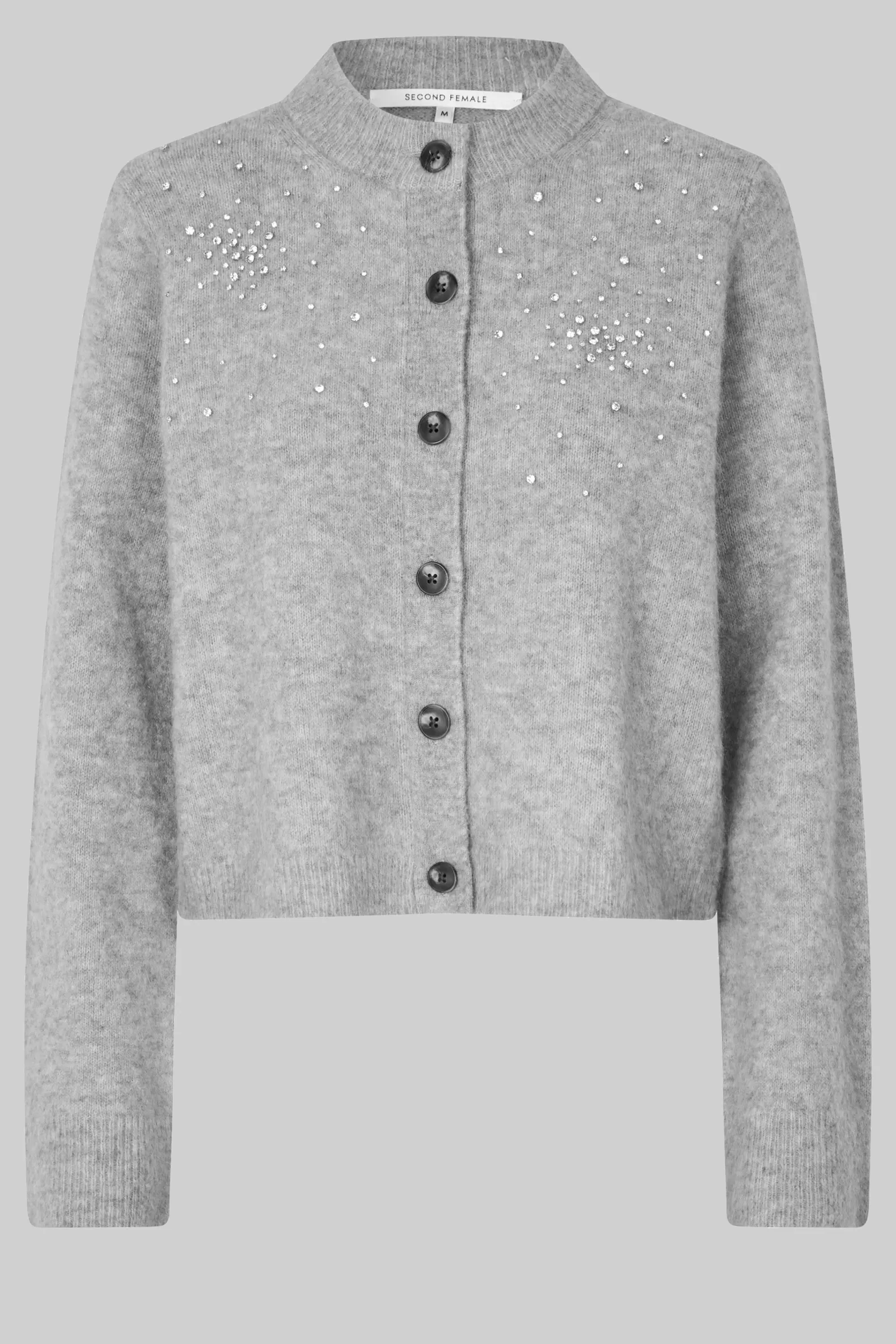 sparkling_knit_cardigan_6-2.webp Second Female Sparkling Knit Cardigan- Knitwear And Cardigans