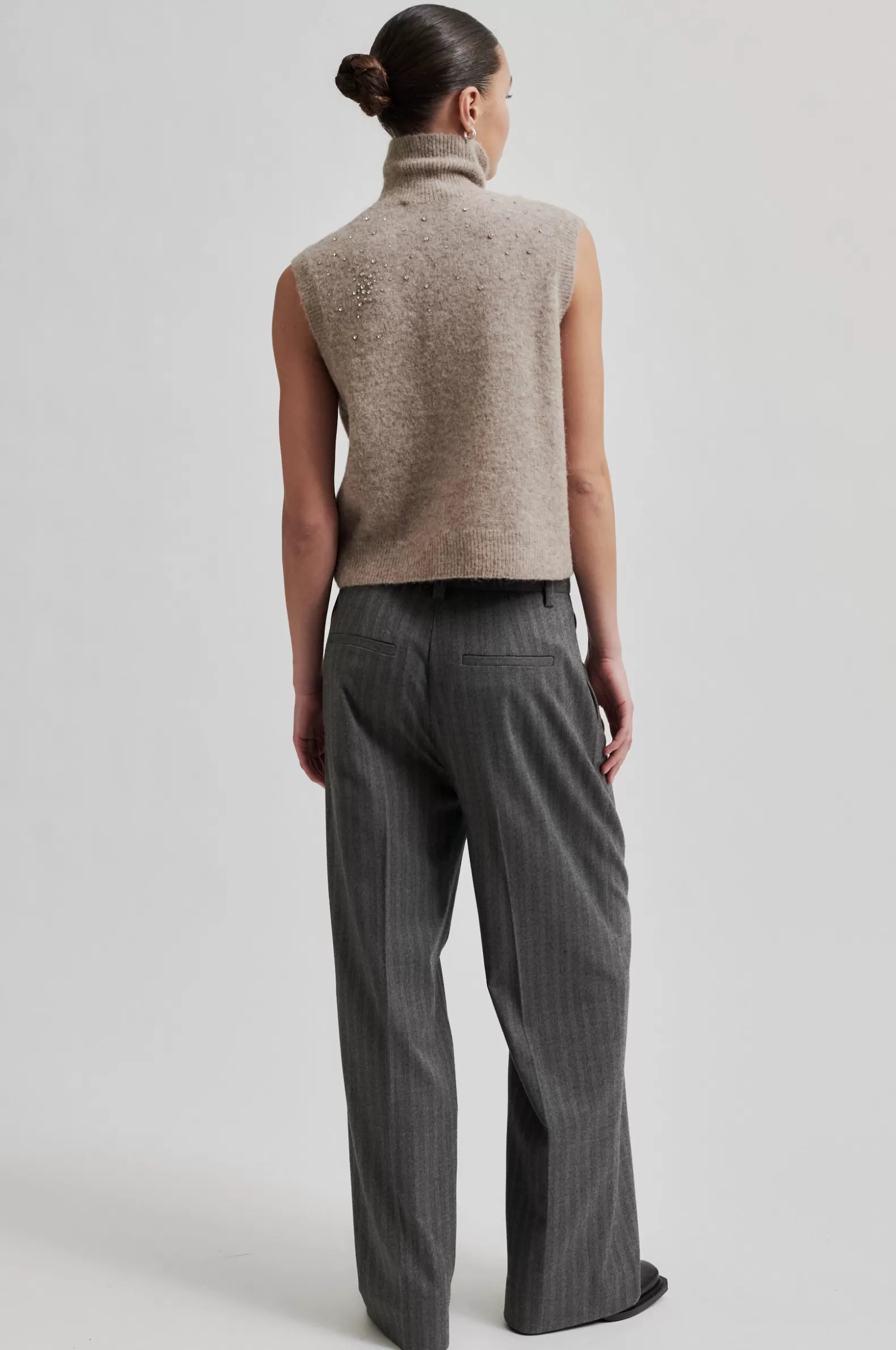 sparkling_knit_vest_4-1.webp Second Female Sparkling Knit Vest- Knitwear And Cardigans