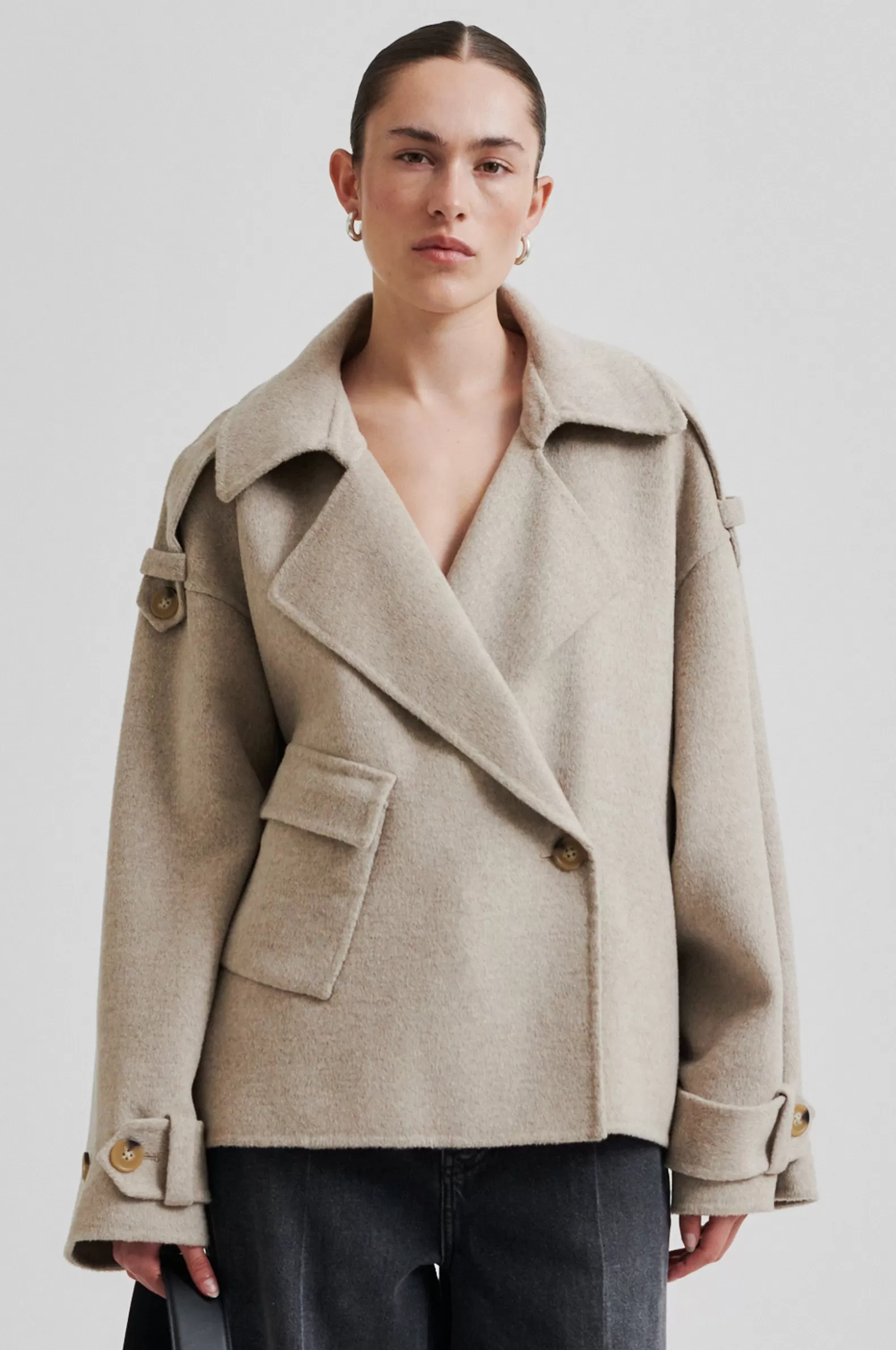 Second Female Walance Short Jacket- Coats And Jackets