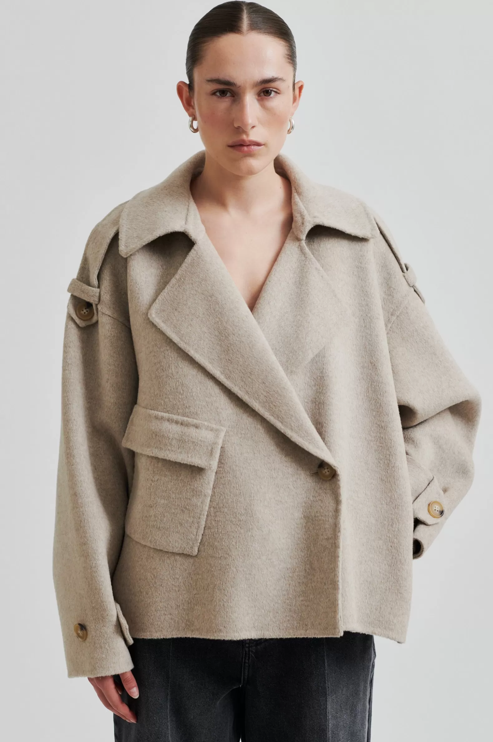 walance_short_jacket_2-3.webp Second Female Walance Short Jacket- Coats And Jackets